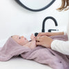 Tunno Bath Hooded Bath towel | Lilac