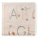 Alphabet Knit Blanket