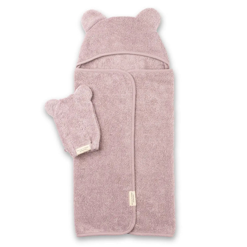 Tunno Bath Hooded Bath towel | Lilac