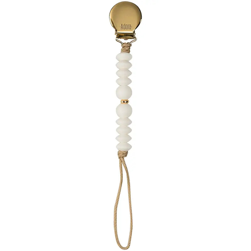 Vanilla Gold Ombre Boys Pacifier Clip