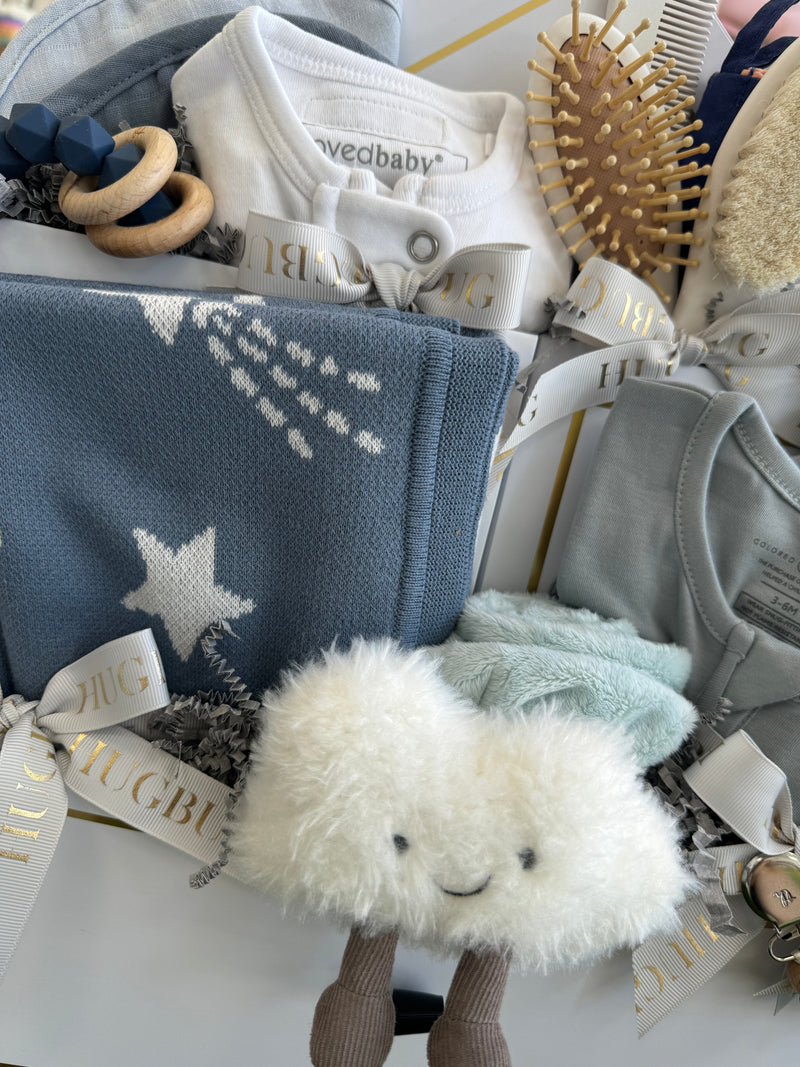 Medium Cloud Lovey Set | Boy