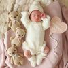Baby Pink Bow Bear