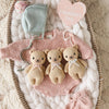 Baby Pink Bow Bear