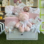 Medium Pink Bear-y Set | Girl