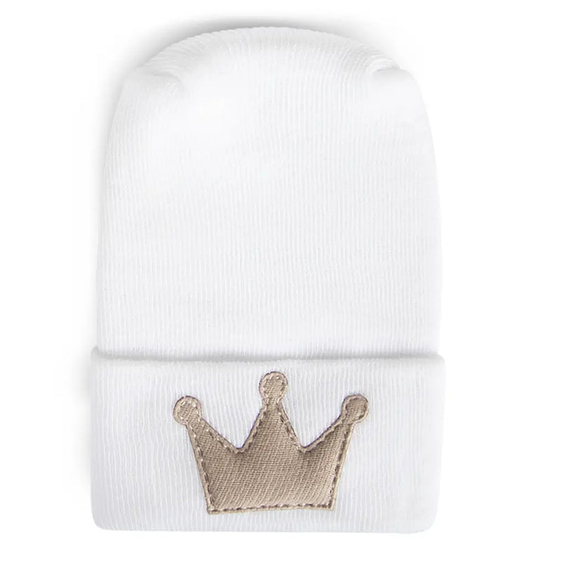 Newborn Hat | Tan Crown