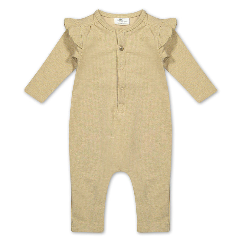 Gold Shimmer Romper| Girl