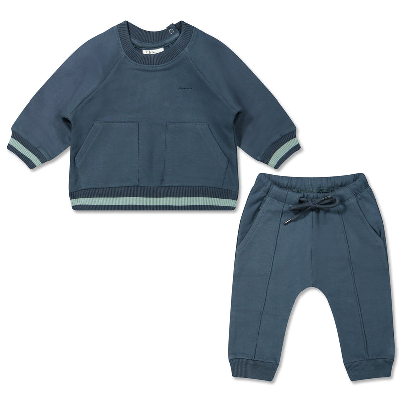 Blue Milo Sweat Set | Boy