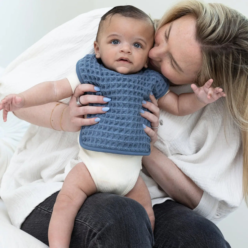 Bib & Burp Set | Blue