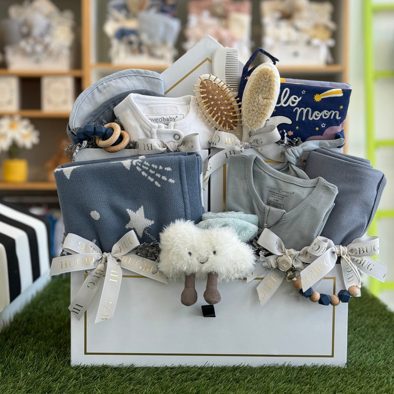 Medium Cloud Lovey Set | Boy