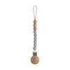 Universal Pac i& teether clip | Stone