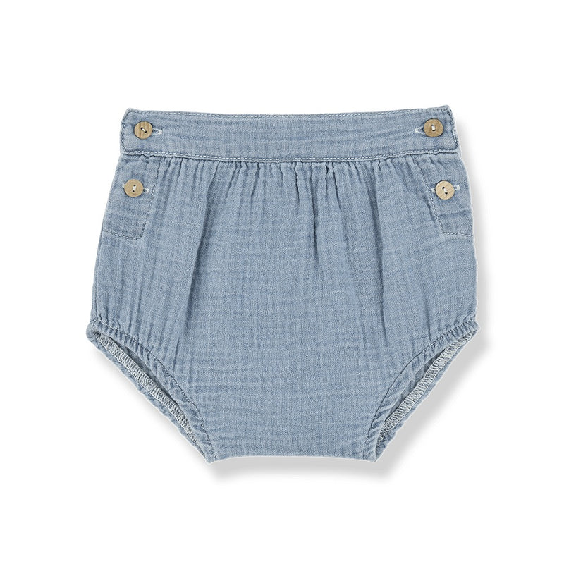 Lavinia Denim Bloomer Set | Girl