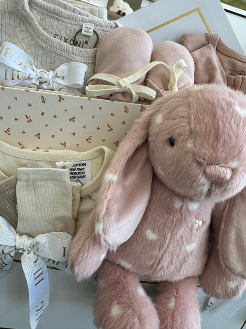 Medium Dotty Bunny Set | Girl