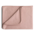 Ribbed Baby Blanket | Blush