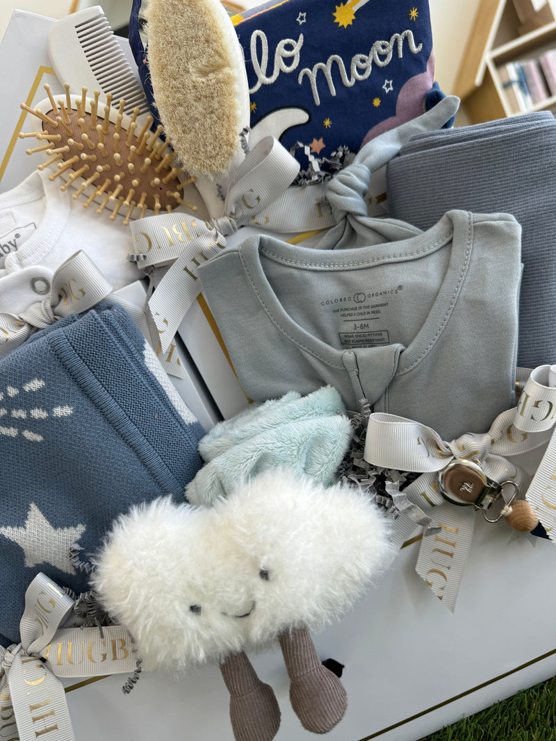 Medium Cloud Lovey Set | Boy