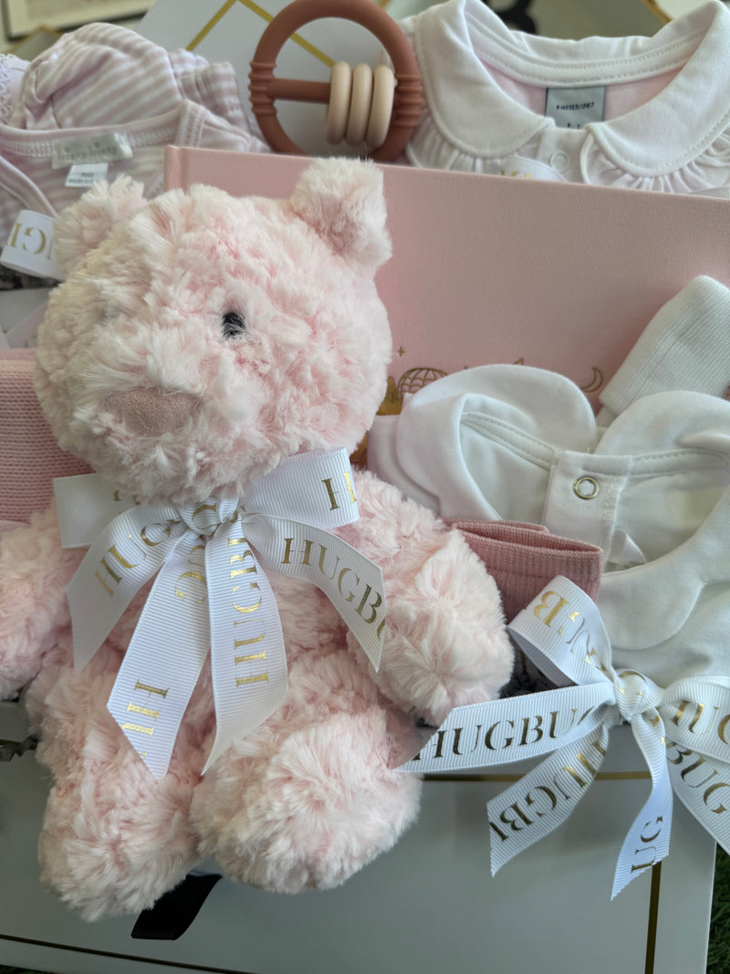 Medium Pink Bear-y Set | Girl