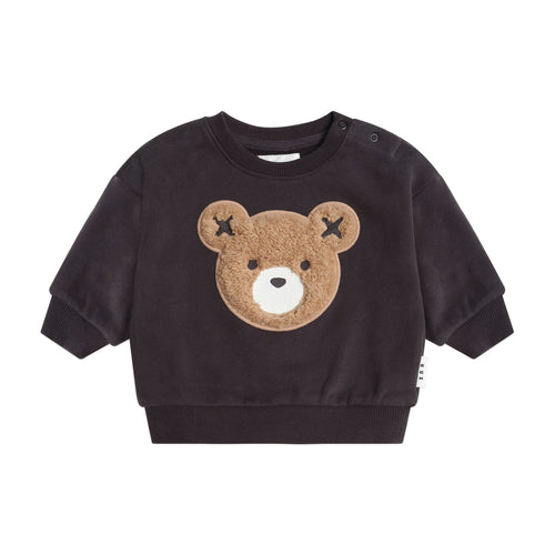 Black Hux Bear Sweat Set