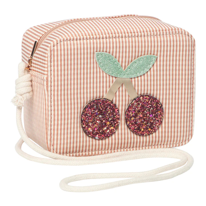 Gingham Cherry Bag