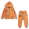 Copper Patch Hoodie Set