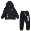 Black Vanlife Hoodie Set