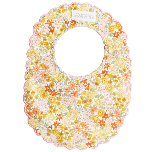 Scallop Bib | Sweet Marigold
