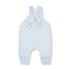 Misty Blue Stipe Overall Set | Boy