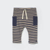 Navy Stripe Hoodie Set