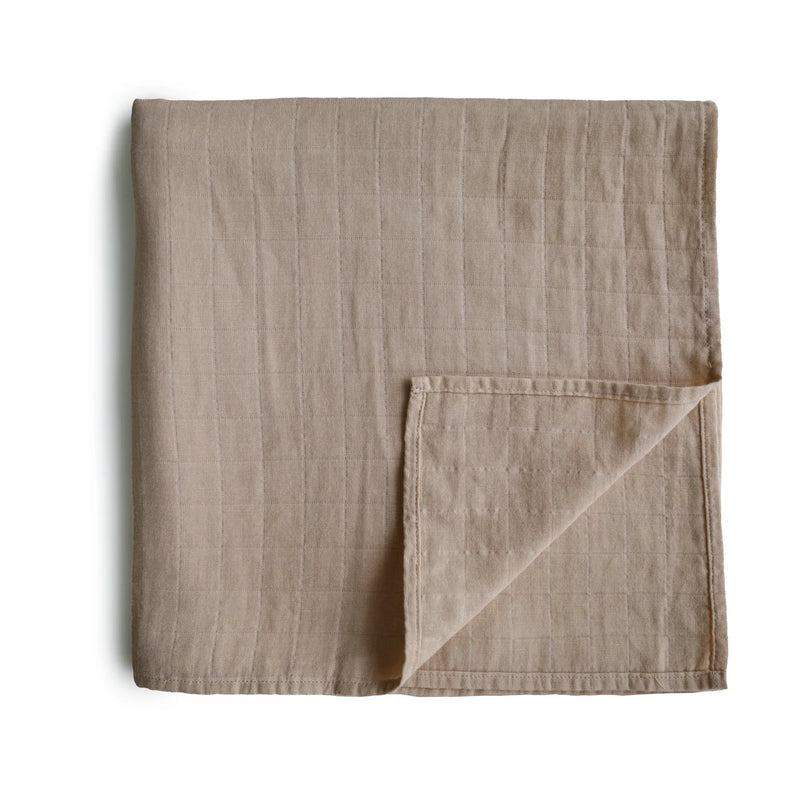 Muslin Swaddle Blanket (Natural)
