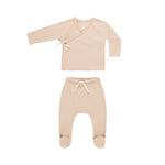 Shell Kimono Footie Set | Girl