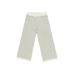 Sage Stripe Boxy Crop Set