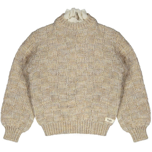 Sand Melange Tulle Skirt Set