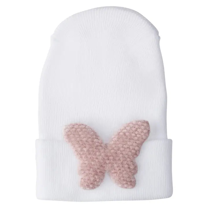 Newborn Hat | Pink Butterfly