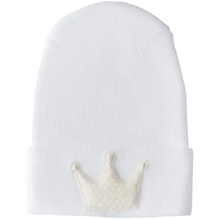 Newborn Hat | Ivory Crown