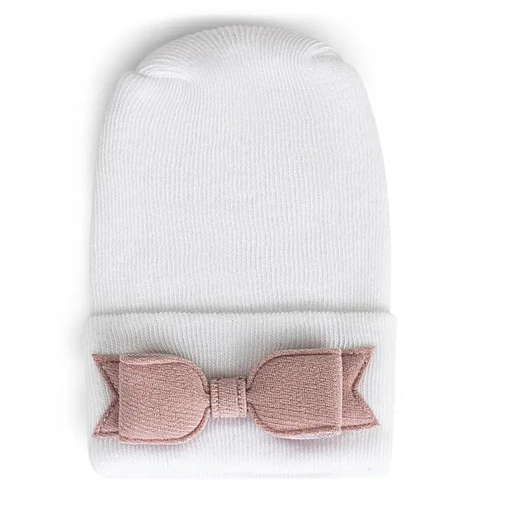 Newborn Hat | Blush Bow