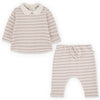 Alizee Pink Stripe Set