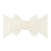 Soft Bow Headband | Ivory