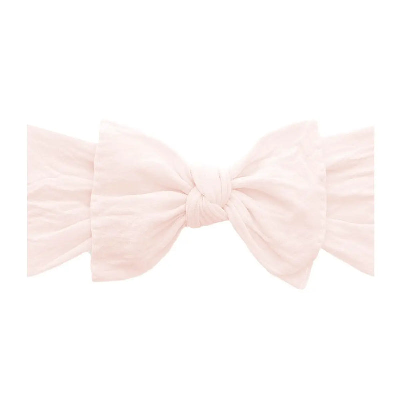 Soft Bow Headband | Blush