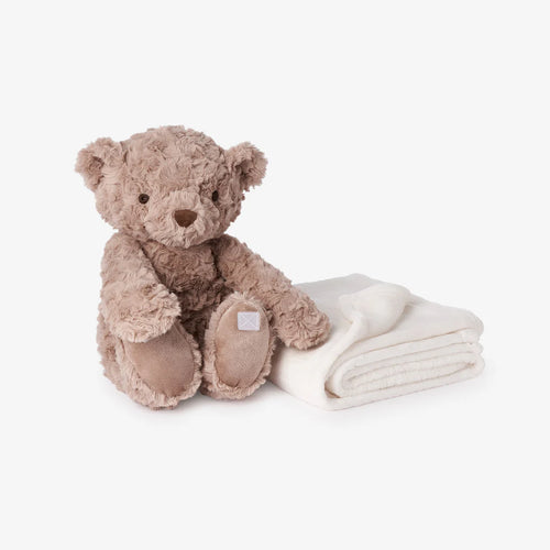 Bear Huggie with Blanket