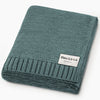Organic Hunter Green Blanket