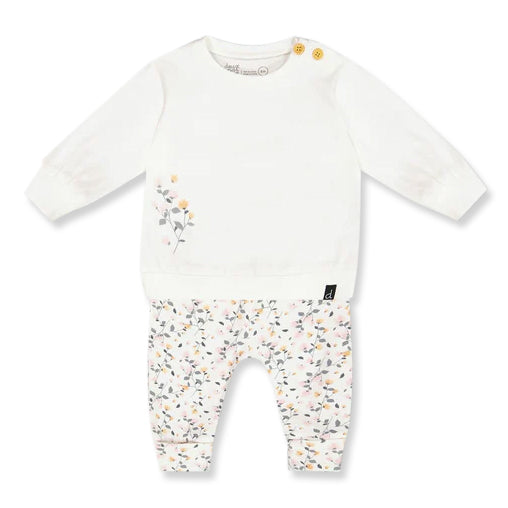 Organic Flowers Pant Set | Girl