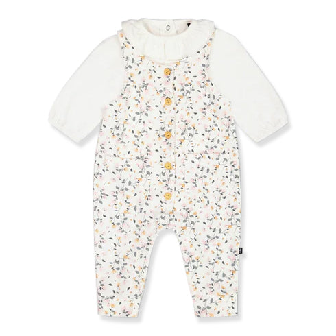 Organic Floral Overall set | Girl