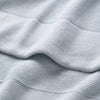 Pale Blue Knit Blanket