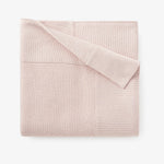 Pale Pink Knit Blanket