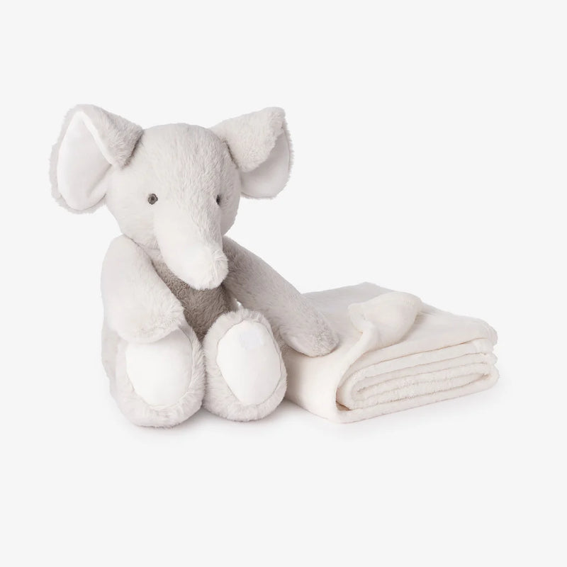 Elephant Huggie with Blanket