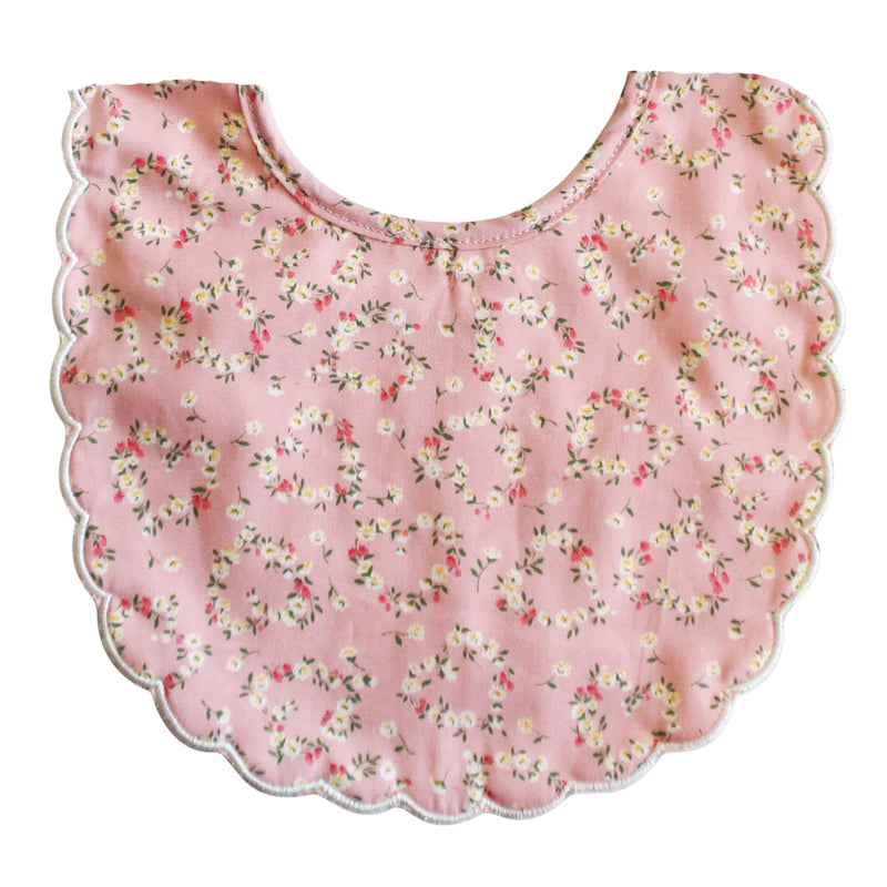 Scallop Bib | Posy Heart