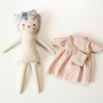 Mini Lilly Kitty Pink Linen