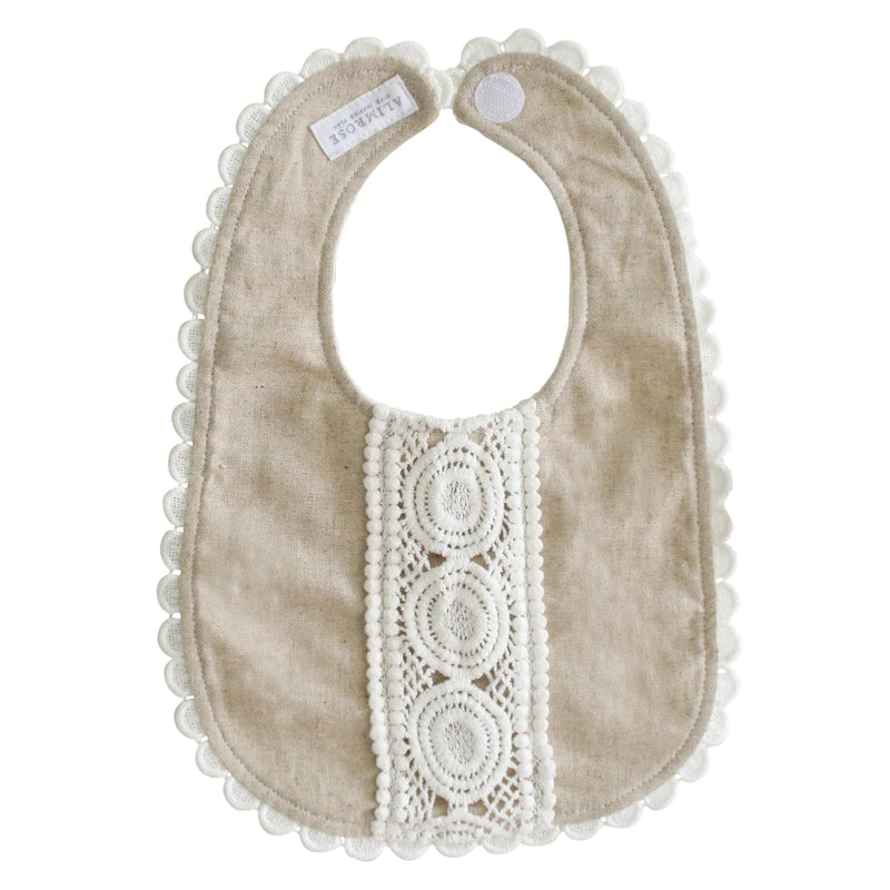 Linen Bib | Olivia Natural