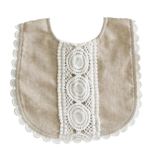 Linen Bib | Olivia Natural