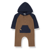 Toffee Hooded Romper