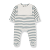 Mael Blue Bib Footie