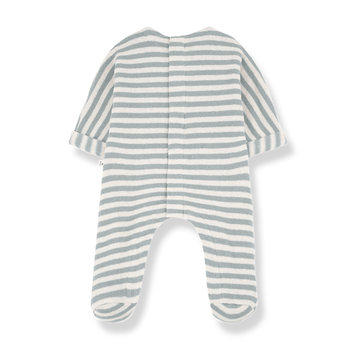 Mael Blue Bib Footie